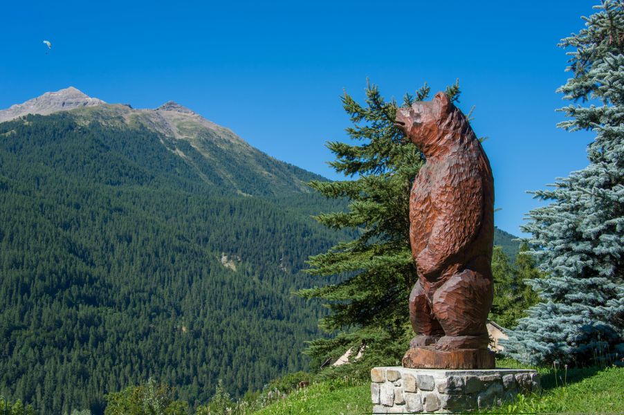 L'ours, emblème de la commune