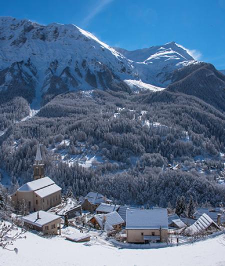 Orcieres en hiver