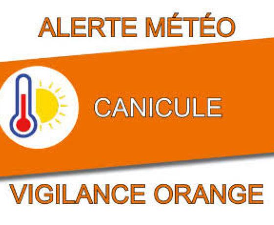 ALERTE CANICULE ORANGE