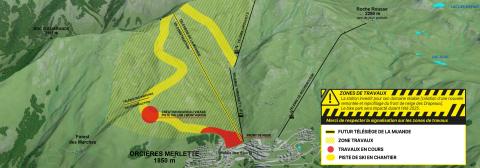 Zones de travaux